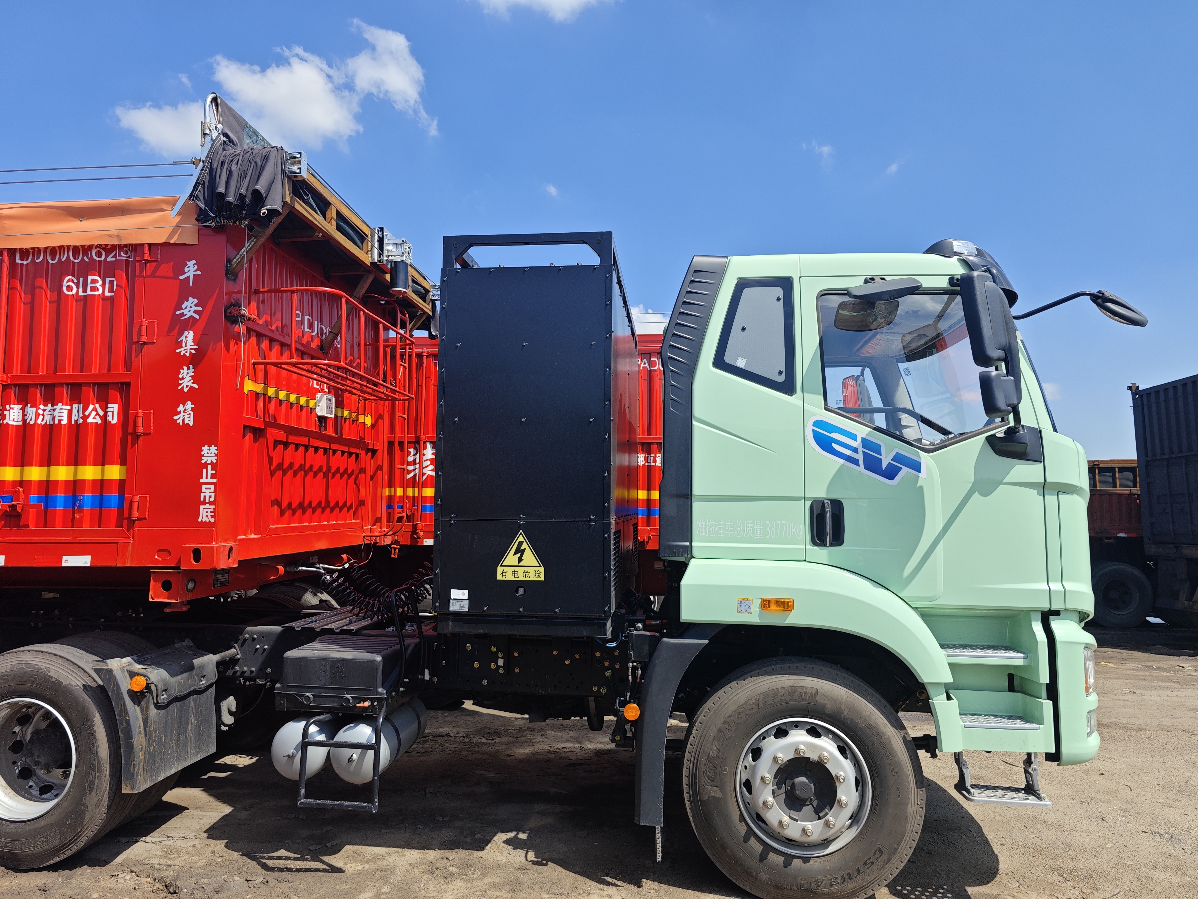 从蒙古国到河北！包头物流龙头企业的绿色煤运路